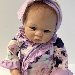 Linda Murray Reborn Female Doll ADG Anatomically Correct Red Hair Brown Eyes